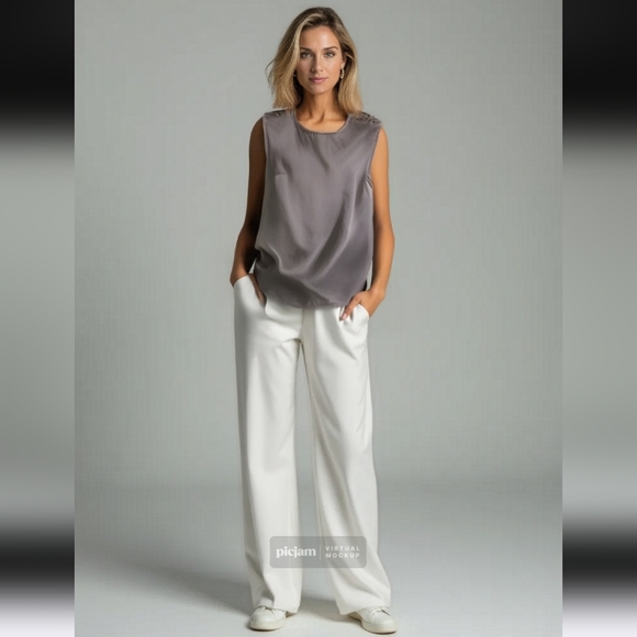 All Saints Tops - All Saints Kaili Laced Shoulder Tank New With Tags